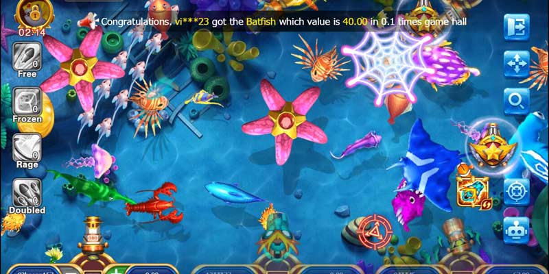 Bắn cá đổi xu Fish Hunter có đồ họa tuyệt đẹp